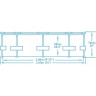 Каркасный бассейн INTEX Prism Frame 26702, 305×76 см, с фильтр-насосом