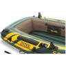 Лодка INTEX Seahawk 2 (68347), 2-местная, 236×114×41 см, вёсла и насос, до 200 кг